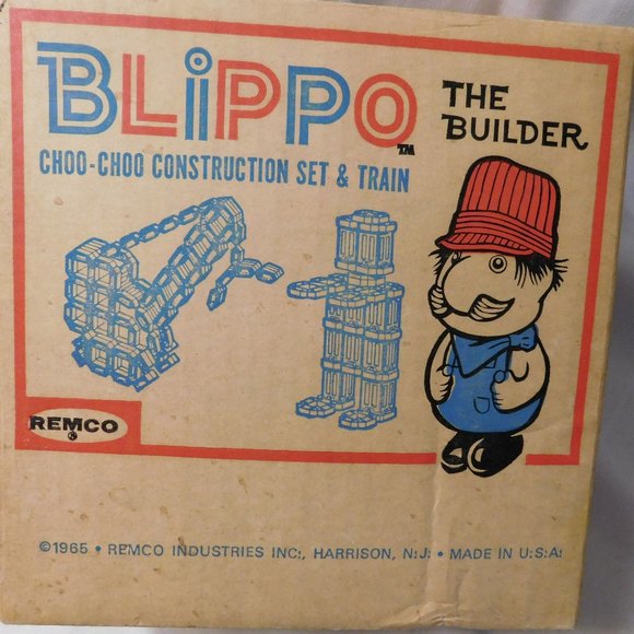 Vintage Remco Blippo The Builder Construction Set 1965 - Picture 1 of 8